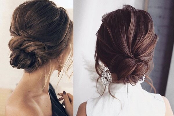 Wrapped hairdo