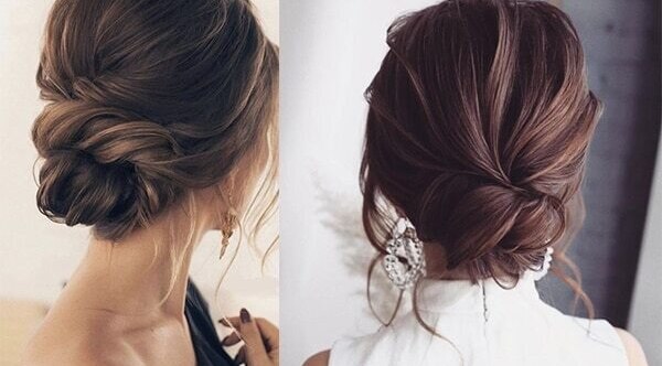 Wrapped hairdo