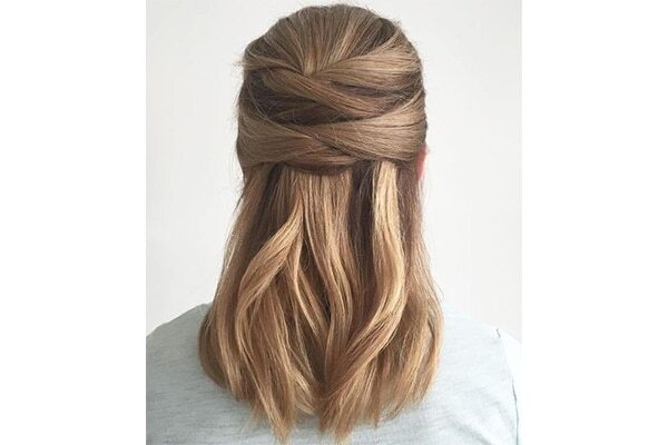 Wrapped hairdo