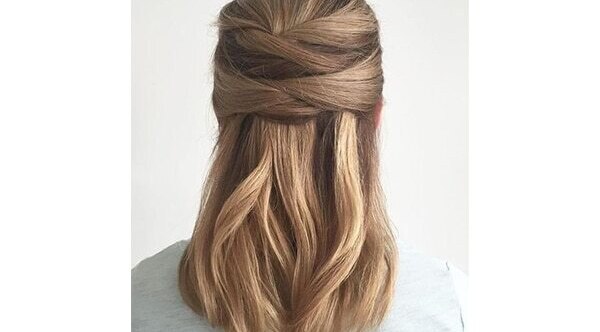 Wrapped hairdo