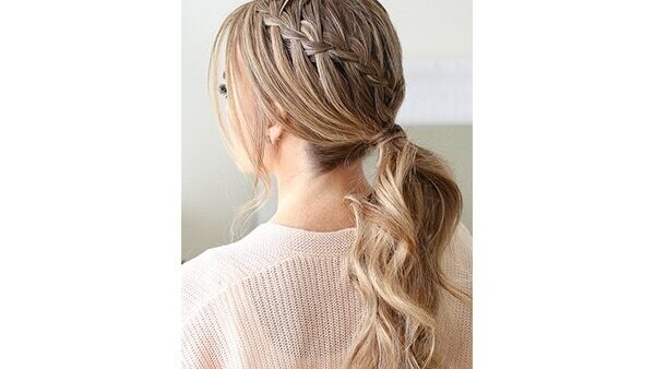 A step-by-step guide to ace a waterfall braid —