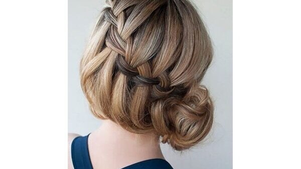 A step-by-step guide to ace a waterfall braid —