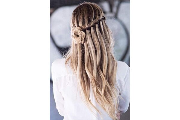 A step-by-step guide to ace a waterfall braid —