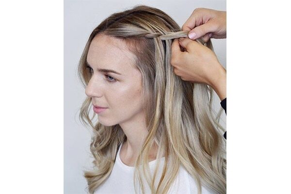 A step-by-step guide to ace a waterfall braid —
