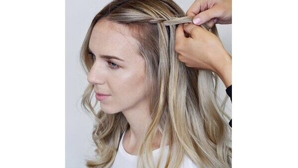 A step-by-step guide to ace a waterfall braid —