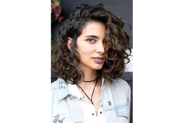 Curly knot hairstyles for short curly hair