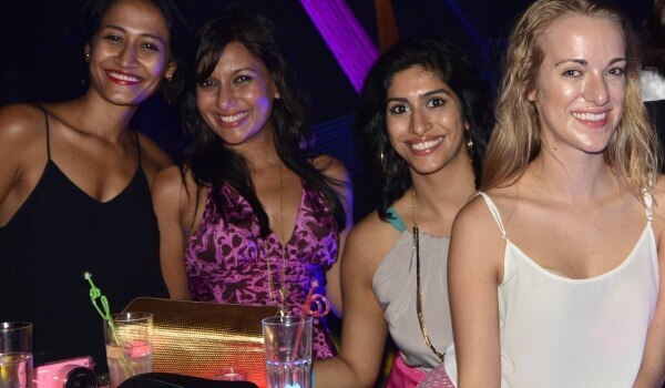 The India Debut Of The Axe Boat Party