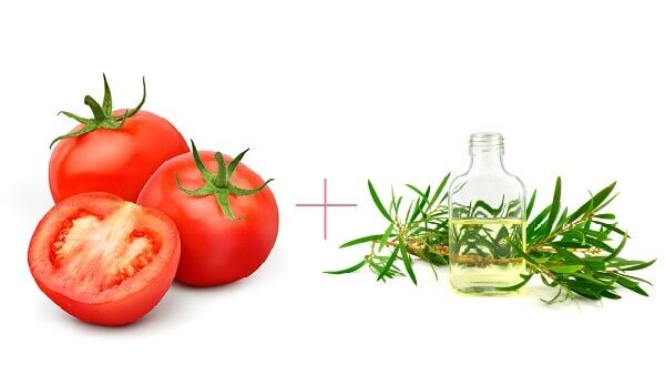 Tomato face pack for open pores: Tomato + Multani mitti