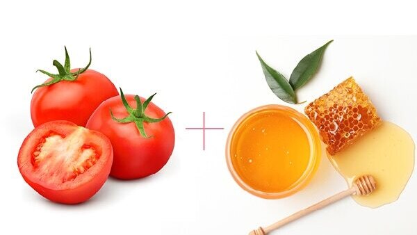 Tomato face pack for open pores: Tomato + Multani mitti