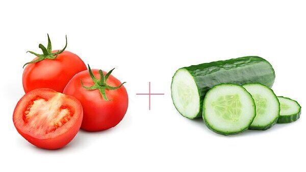 Tomato face pack for open pores: Tomato + Multani mitti