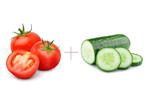 Tomato face pack for open pores: Tomato + Multani mitti