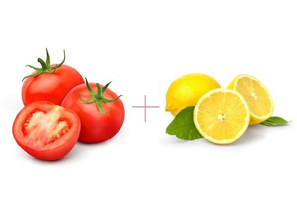 Tomato face pack for open pores: Tomato + Multani mitti