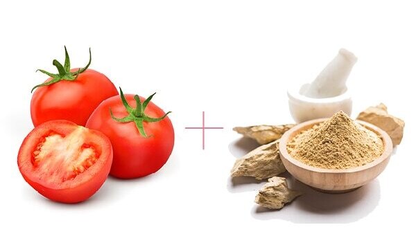 Tomato face pack for open pores: Tomato + Multani mitti
