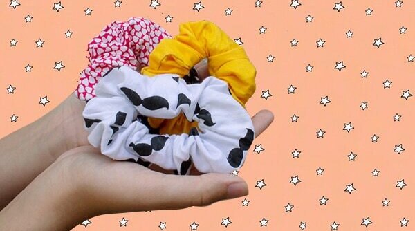 Hair Scrunchies Need To Be Washed Every Day Too. Here’s How To Do It
