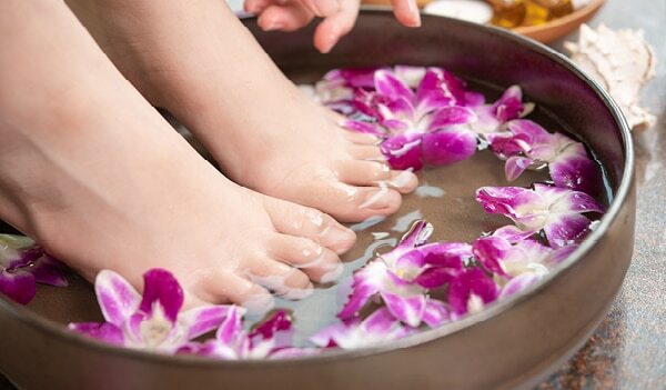 Pamper Your Feet To A Diy Foot Soak At Home