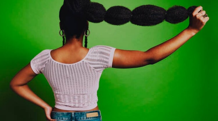 Half Updo Bun