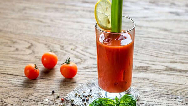 Tomato and celery juice