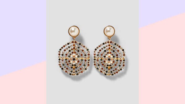 Shiny earrings