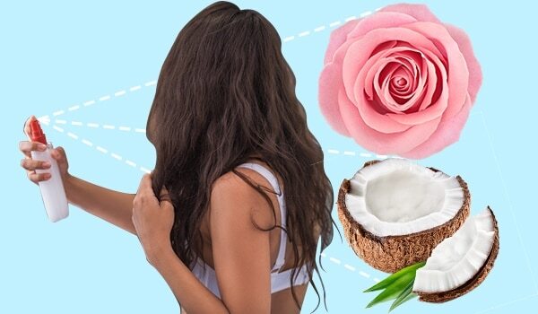 Coconut Oil + Rose Water: The Miracle Diy Hair Mist Your Tresses Need Rn!