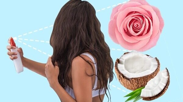 Coconut Oil + Rose Water: The Miracle Diy Hair Mist Your Tresses Need Rn!