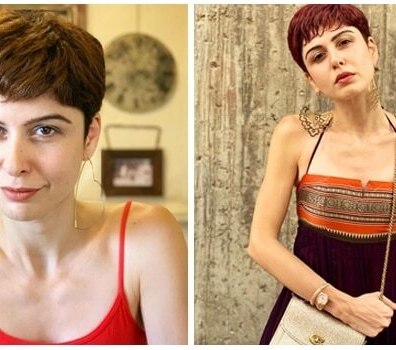 Image of Hair Length And Necklines—Sherry Shroff Shows Us How To Rock The Pixie Cut With Different Necklines