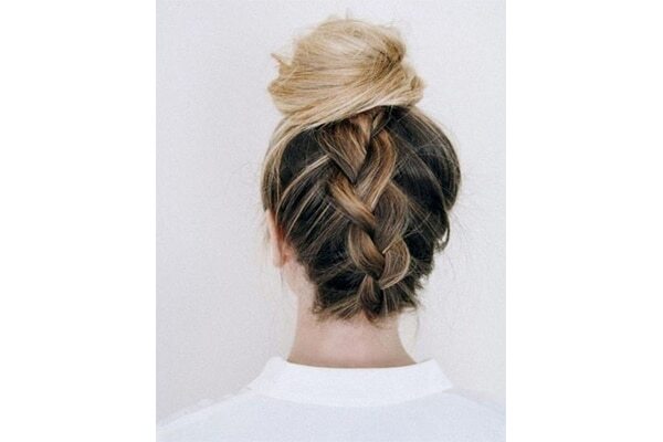 Go boho casual hairstyle