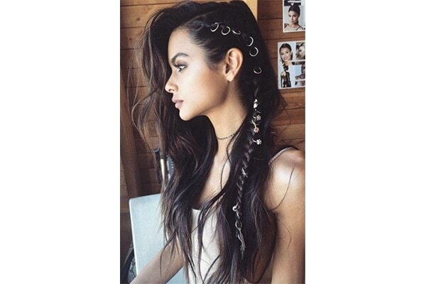 Go boho casual hairstyle
