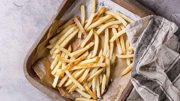 Swap your fried foods with baked foods