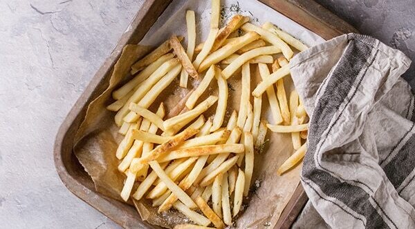 Swap your fried foods with baked foods