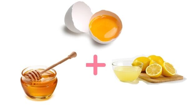 5. Egg white + aloe vera + castor oil face mask for mature skin