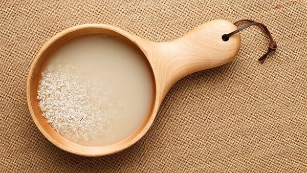 Fermented rice water for age spots