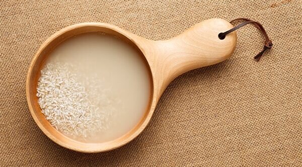 Fermented rice water for age spots