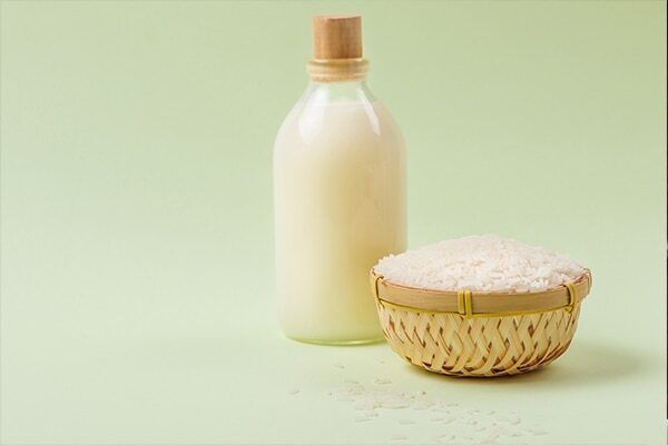 Fermented rice water for age spots