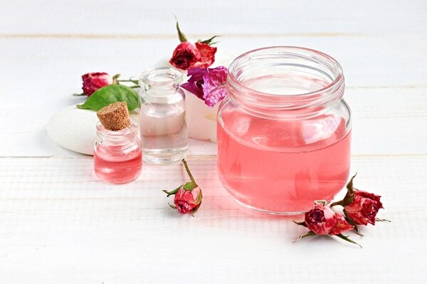 Rose water for hair growth