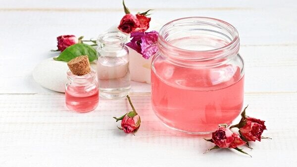 Rose water for hair growth