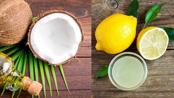 Coconut oil + Lemon juice