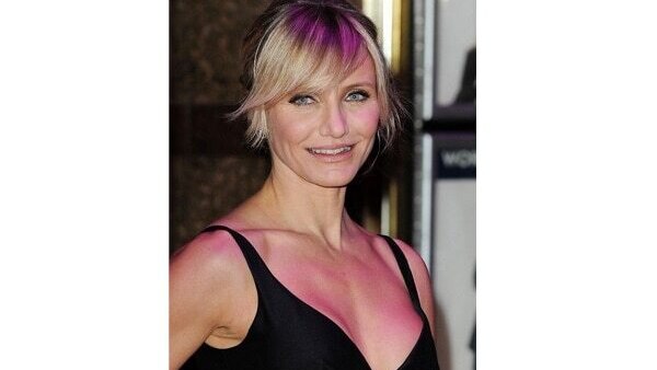 14. Straight layered bob with side bangs