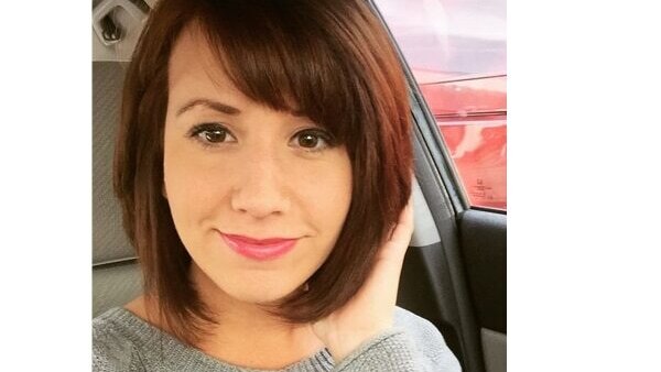 14. Straight layered bob with side bangs