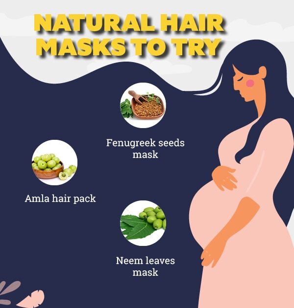 Neem leaves hair mask during pregnancy