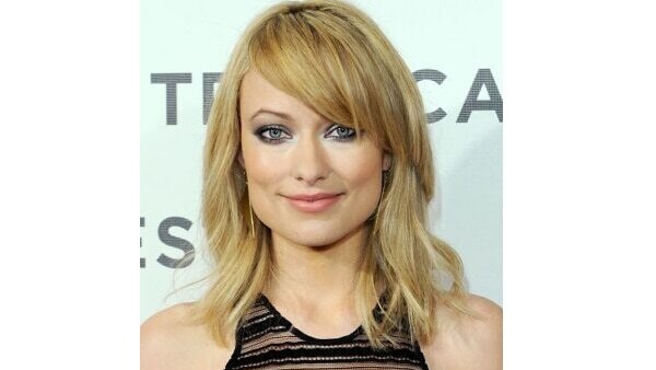 14. Straight layered bob with side bangs