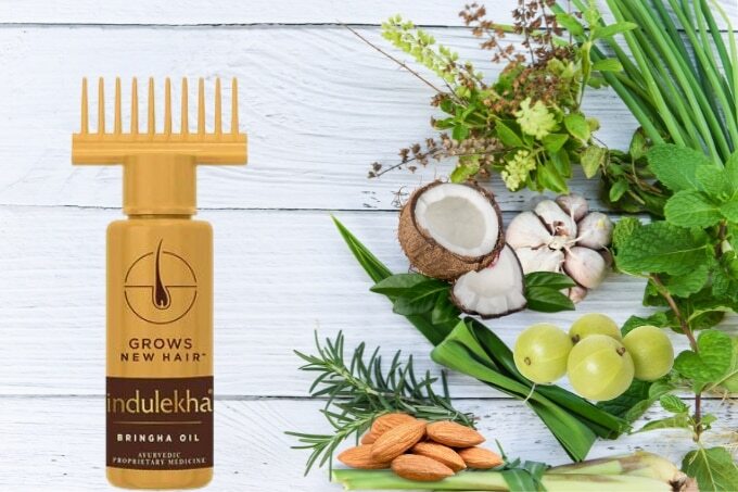 hair oil massage