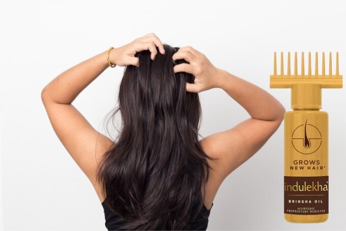 hair oil massage