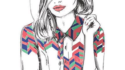 how parting hair affects hair strands zig zag partition 430x550