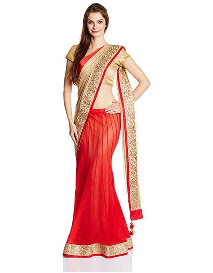 Red Sari image