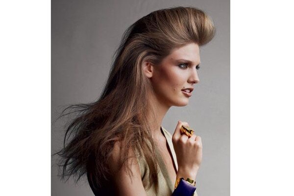 How to do pompadour hairstyle for longer hair