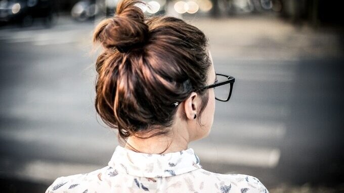4. Formal Event Bun Elegance
