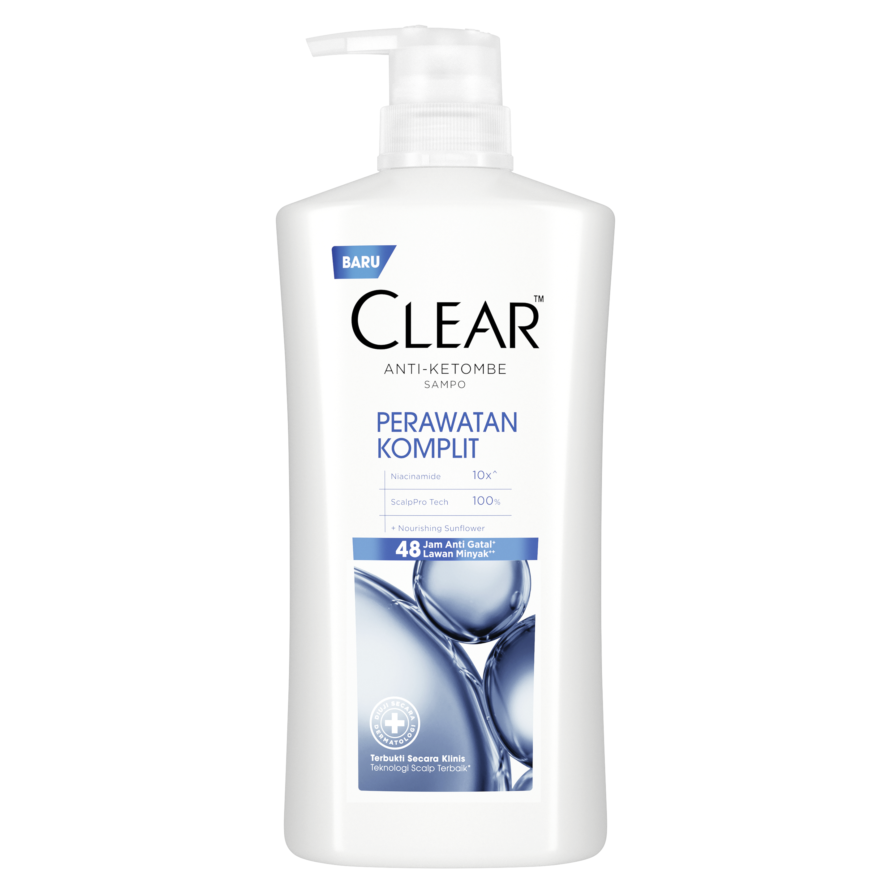 CLEAR Perawatan Komplit - Sampo Anti Ketombe & Gatal 660ml