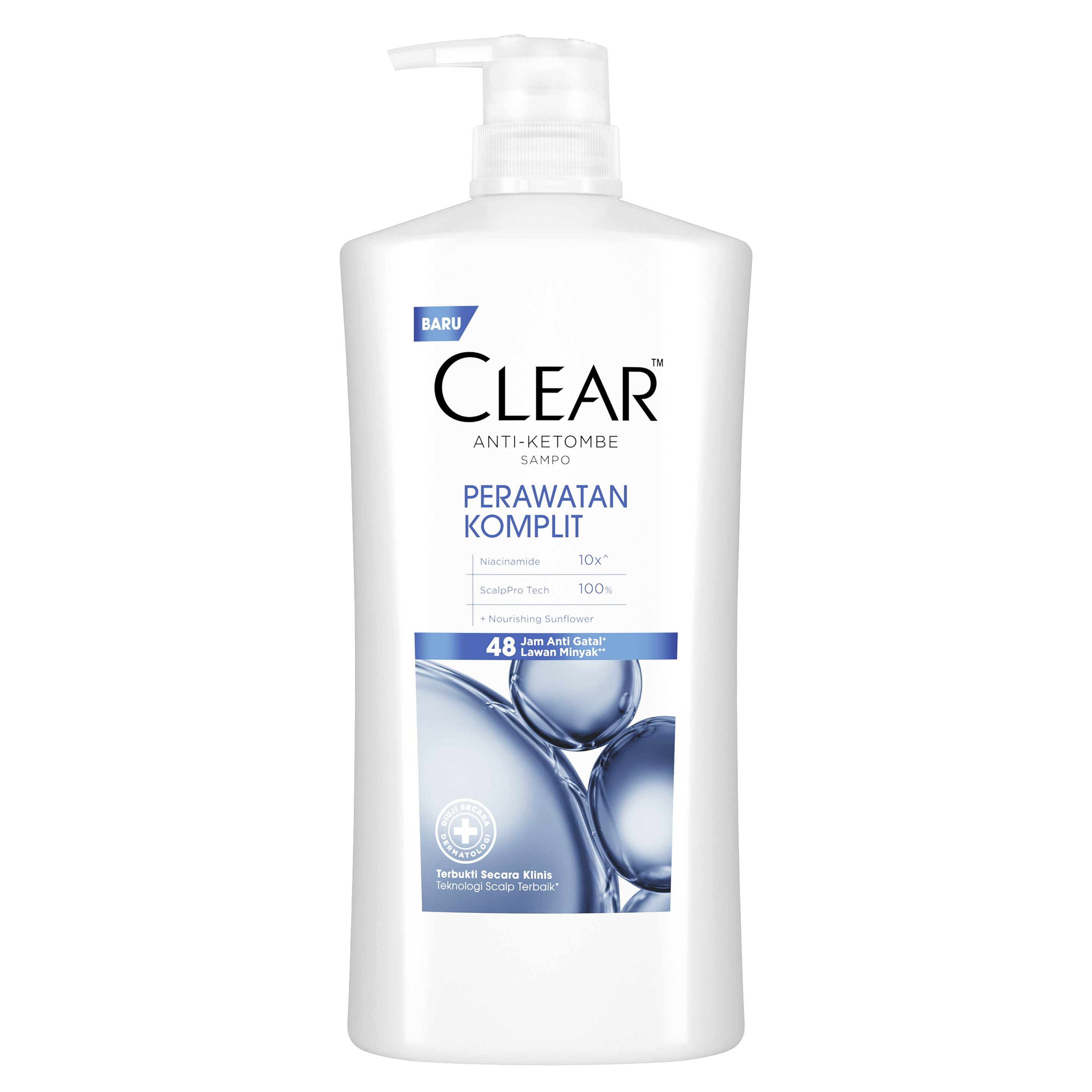 CLEAR Perawatan Komplit - Sampo Anti Ketombe & Gatal 850ml