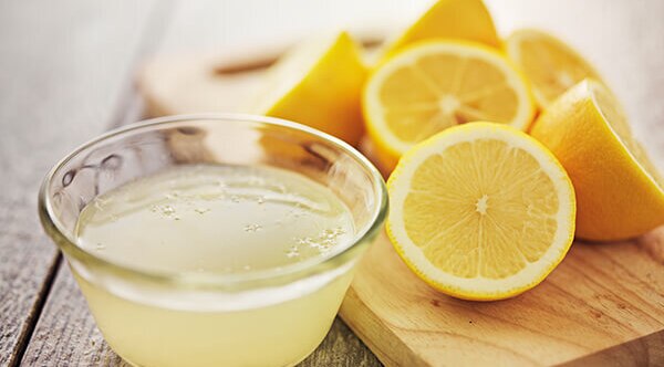 Lemon under eye patches