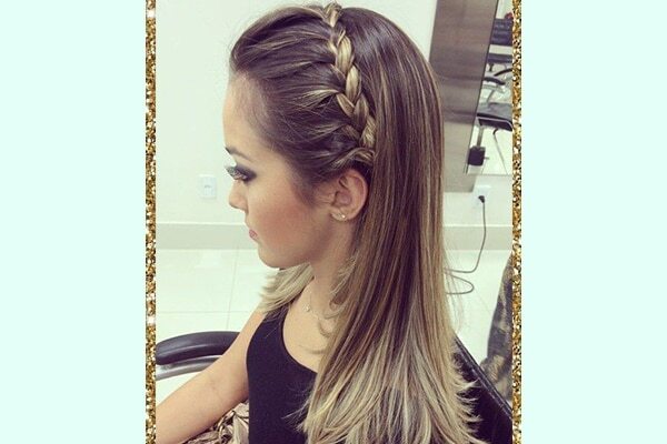 Waterfall braid